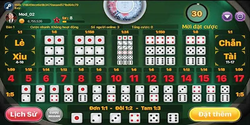 Để chơi tài xỉu online thì bạn hãy đăng ký tại King88